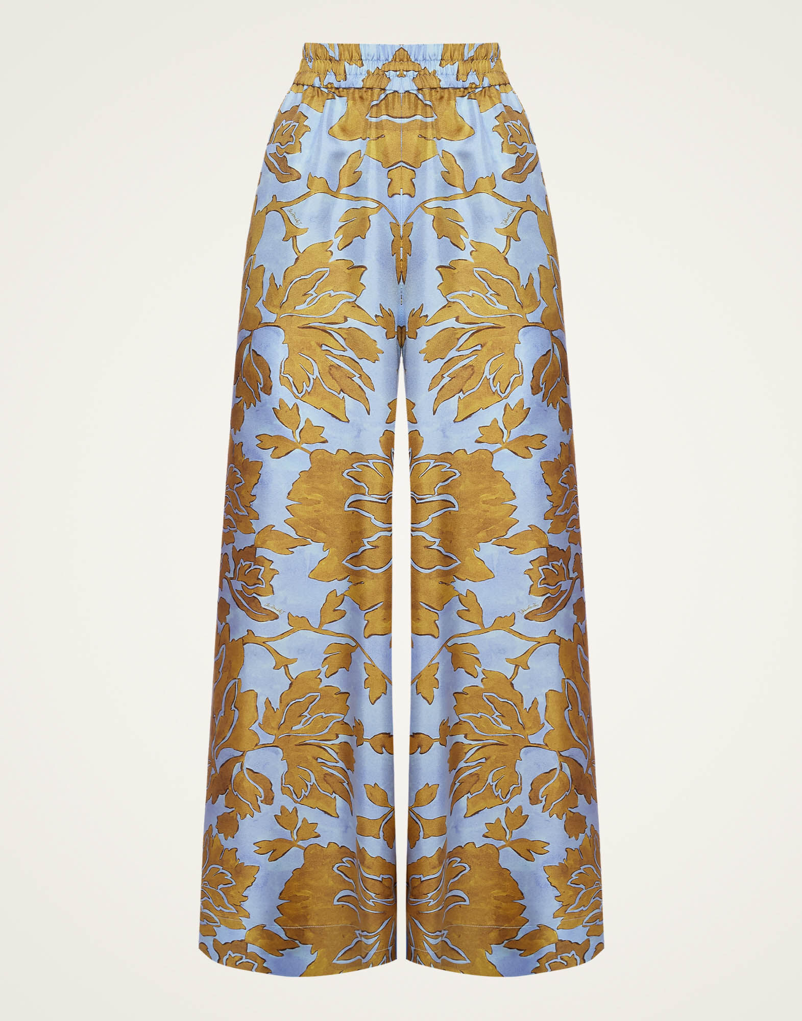 La DoubleJ Palazzo Pants Tangle Light Blue TRO0003SIL001TAN01BU01