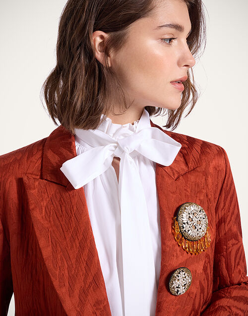 La DoubleJ Set Of 2 Pins Nucleus Champagne BCH0005EMB124NUC05YE07