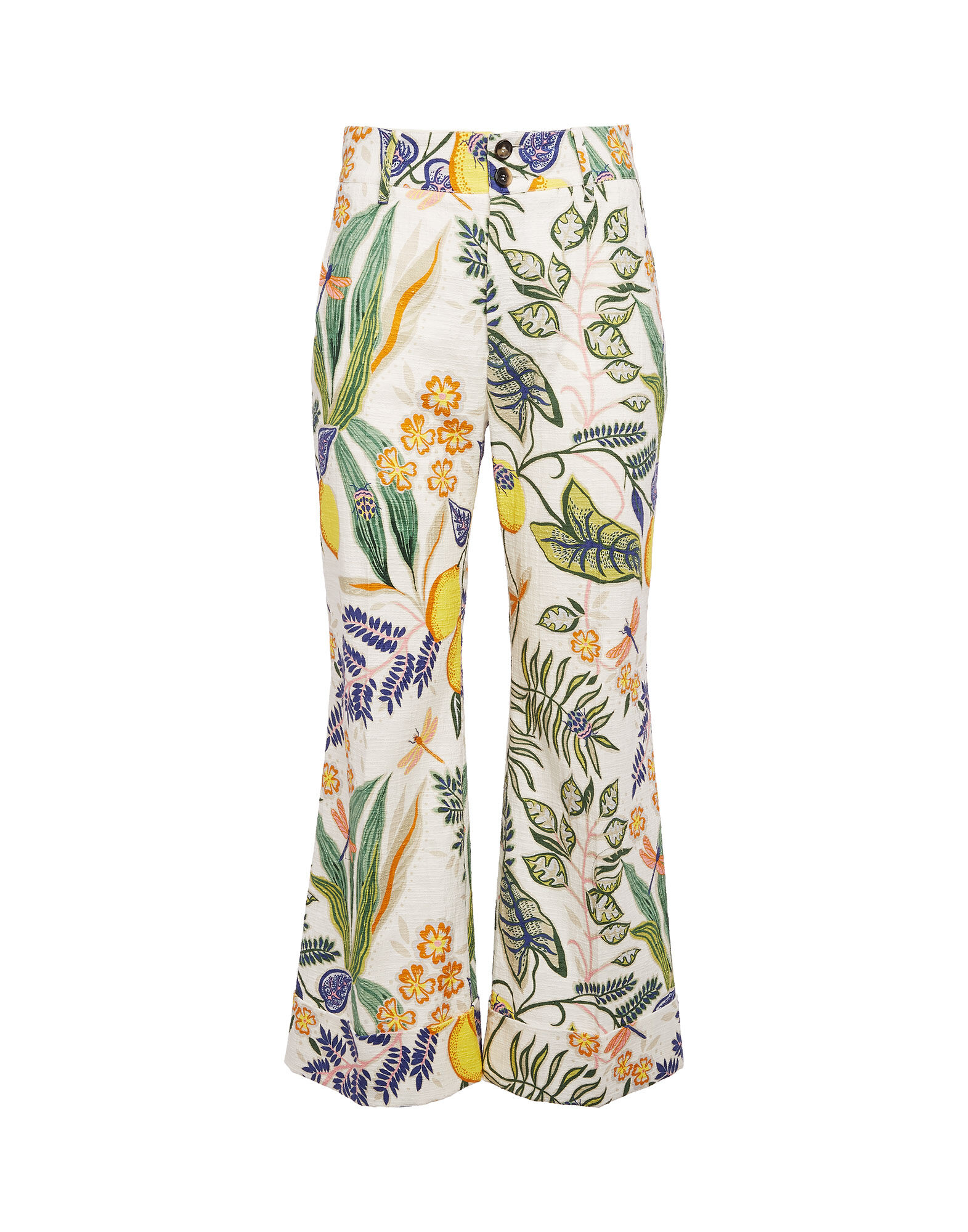 LaDoubleJ Hendrix Pants Botanical TRO0014COT005BOT0001