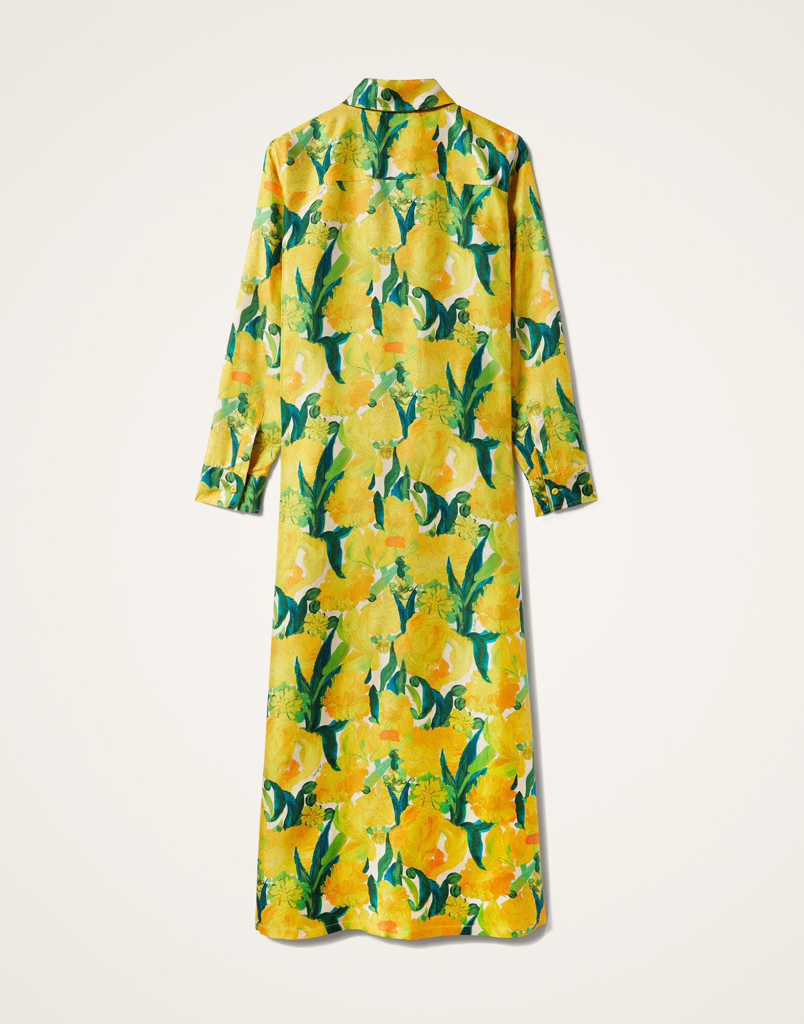 La DoubleJ Chemise Swing Dress Zesty Yellow DRE0913SIL001ZES01YE02