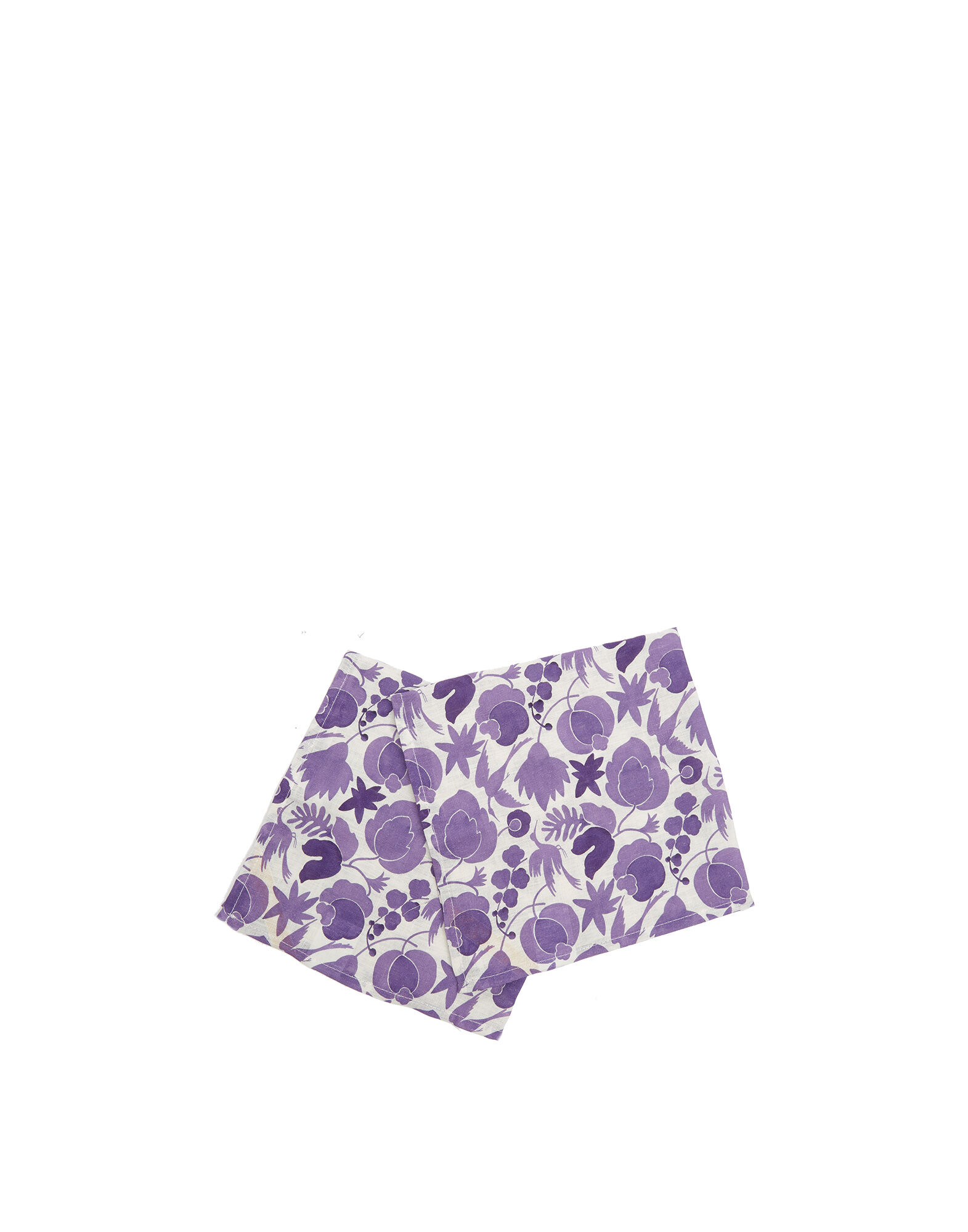 La DoubleJ Large Napkins Set Of 2 Wildbird Viola Small NAP0006LIN001CER0020