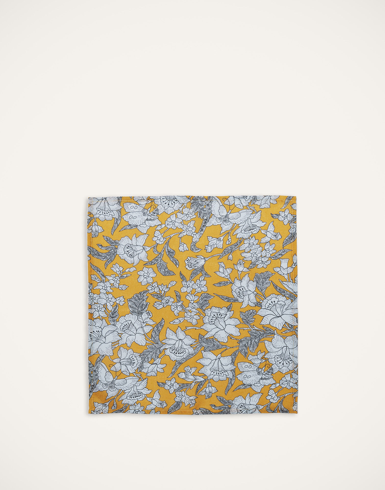 La DoubleJ Large Napkins Set Of 2 Lilium Zafferano NAP0006LIN001LIL0006