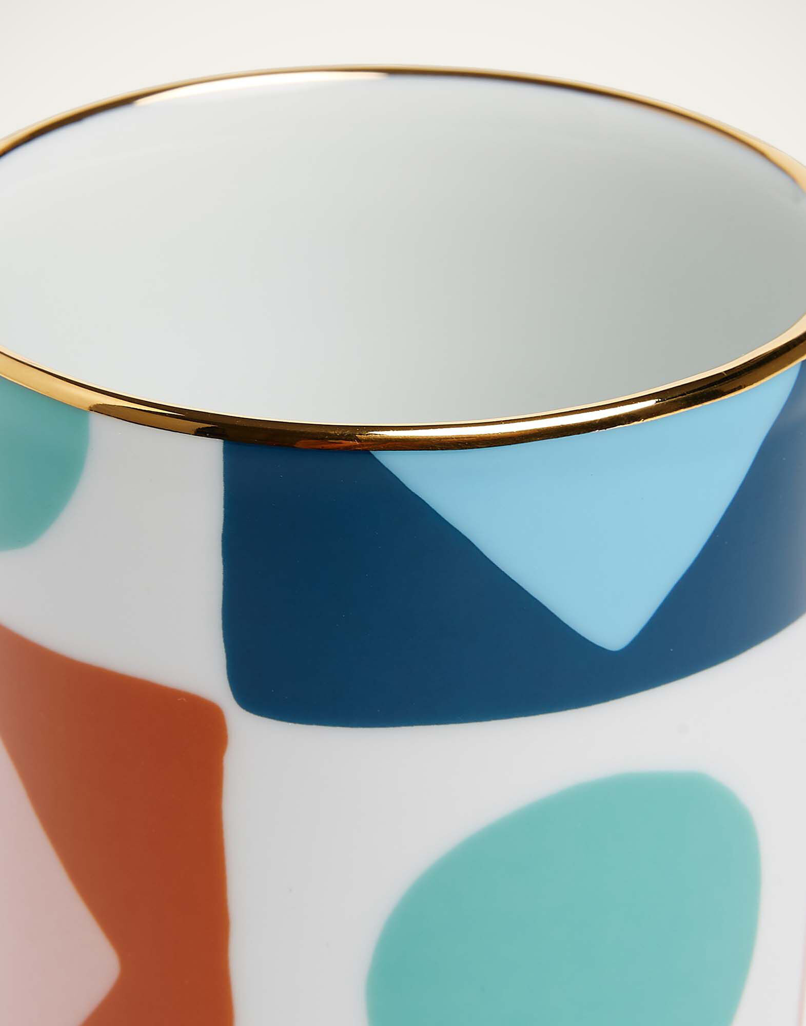 La DoubleJ Decorative Cup Diamond Dots VAS0008CER001CHA0004