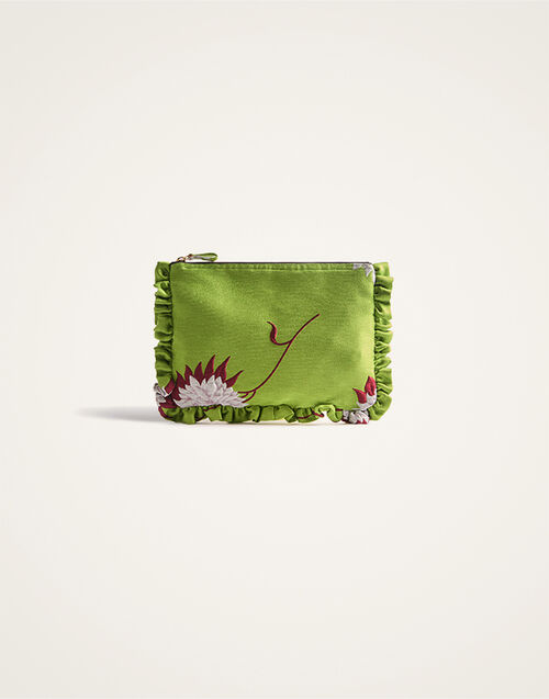 La DoubleJ Hand Pochette Derby Lime BAG0059JCQ108DER02GR09