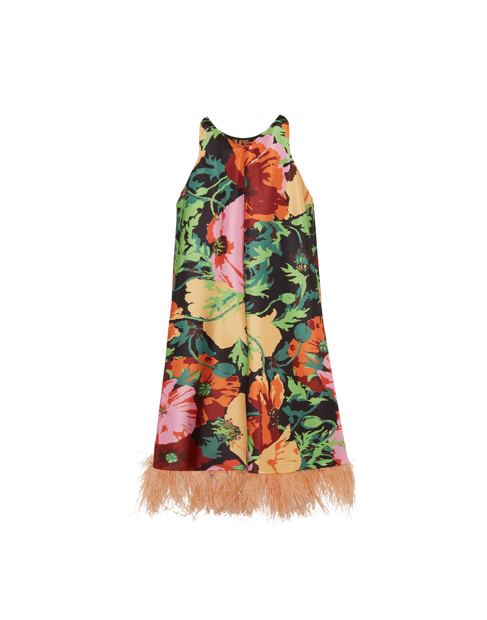 La DoubleJ La Fenice Mini Dress Wonderland Black DRE0623FAI001WON01BL01