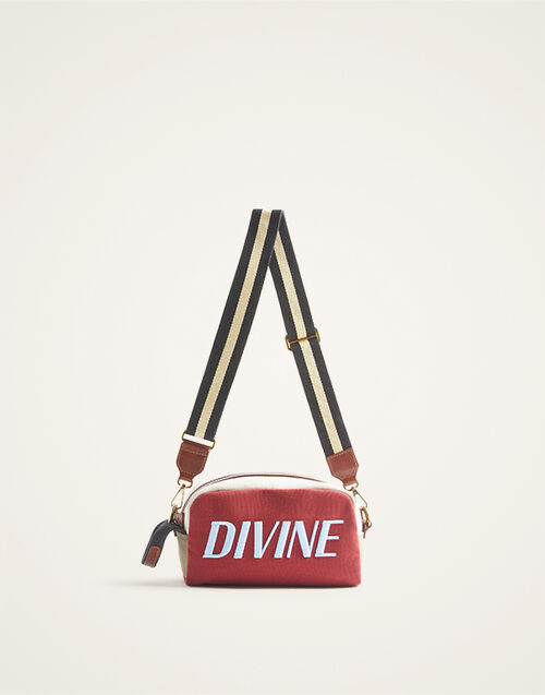 La DoubleJ Divine Beauty Bag Solid Bordeaux BAG0090COT079SOLIDRE02