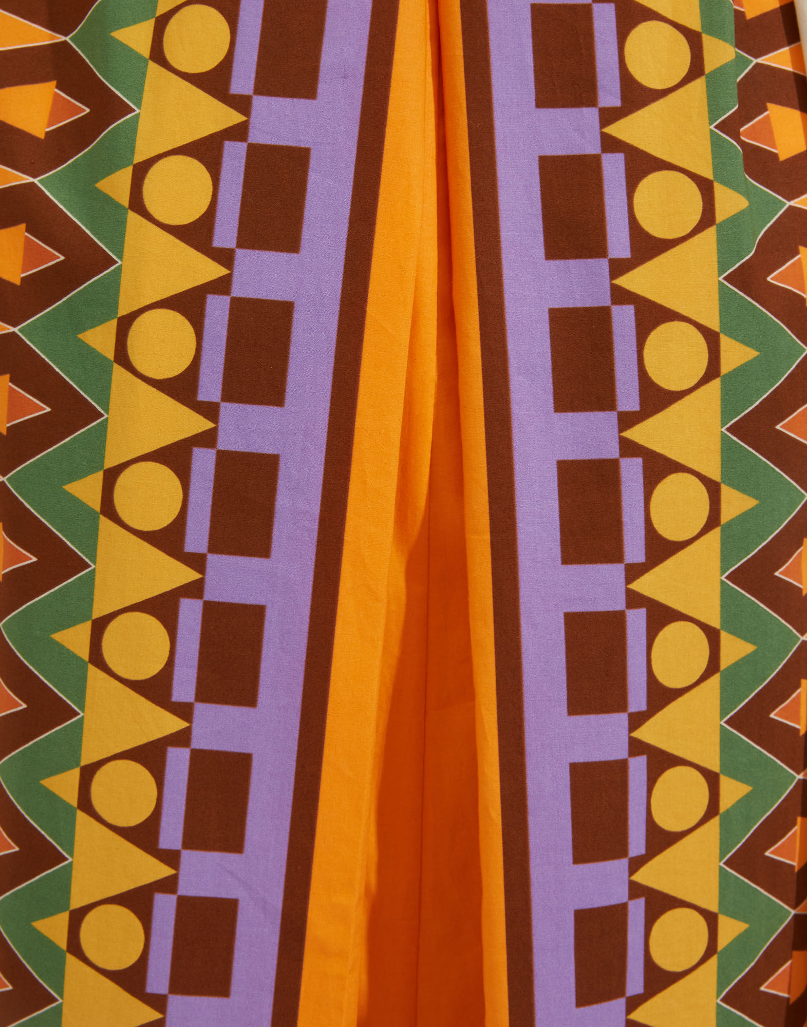 La DoubleJ Sundowner Dress Sunset Bianco Plac&eacute;e DRE0459COT015SUS0001