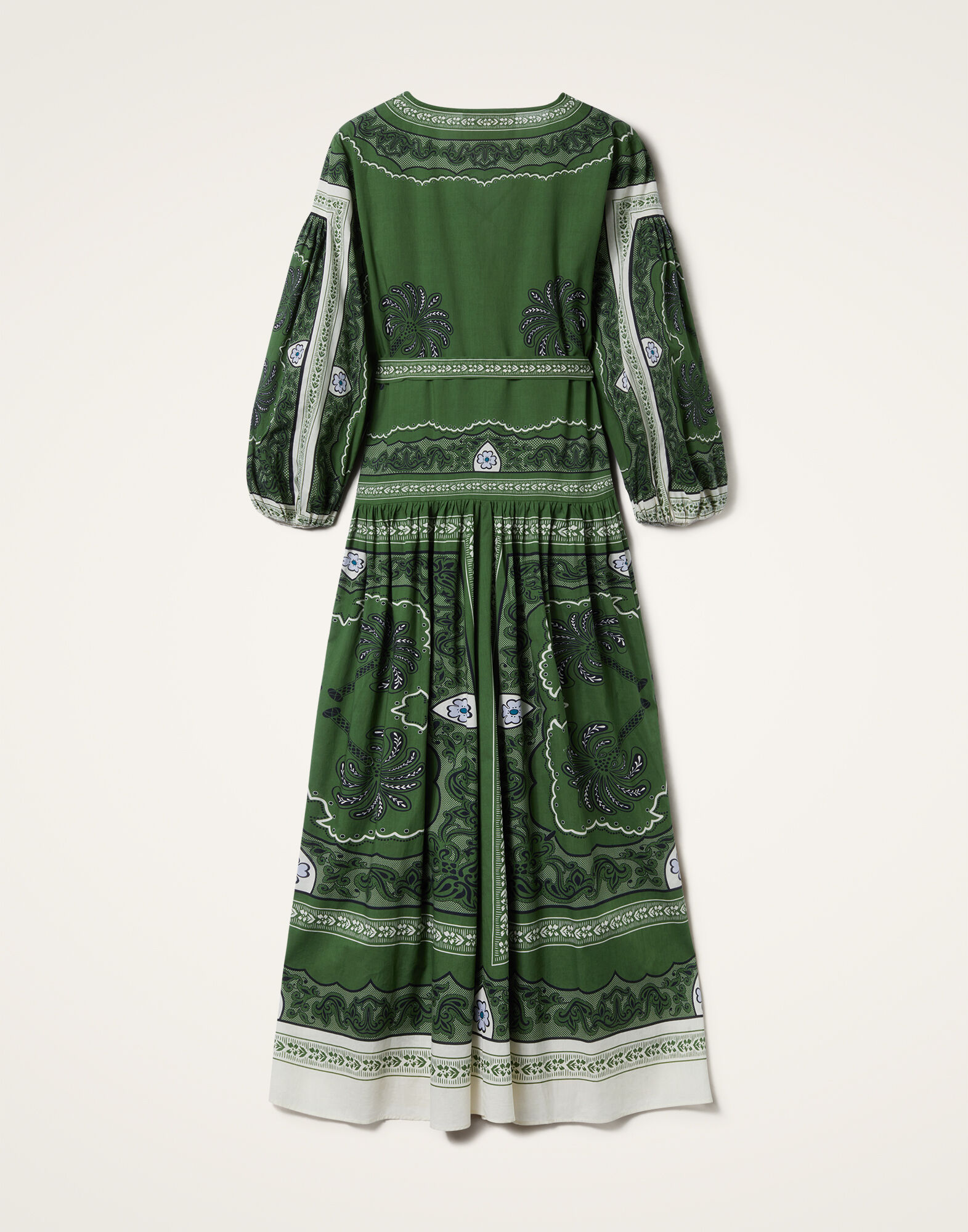 La DoubleJ Viviana Dress Mirage Plac&eacute;e Green DRE0716COT056AGE01GR02