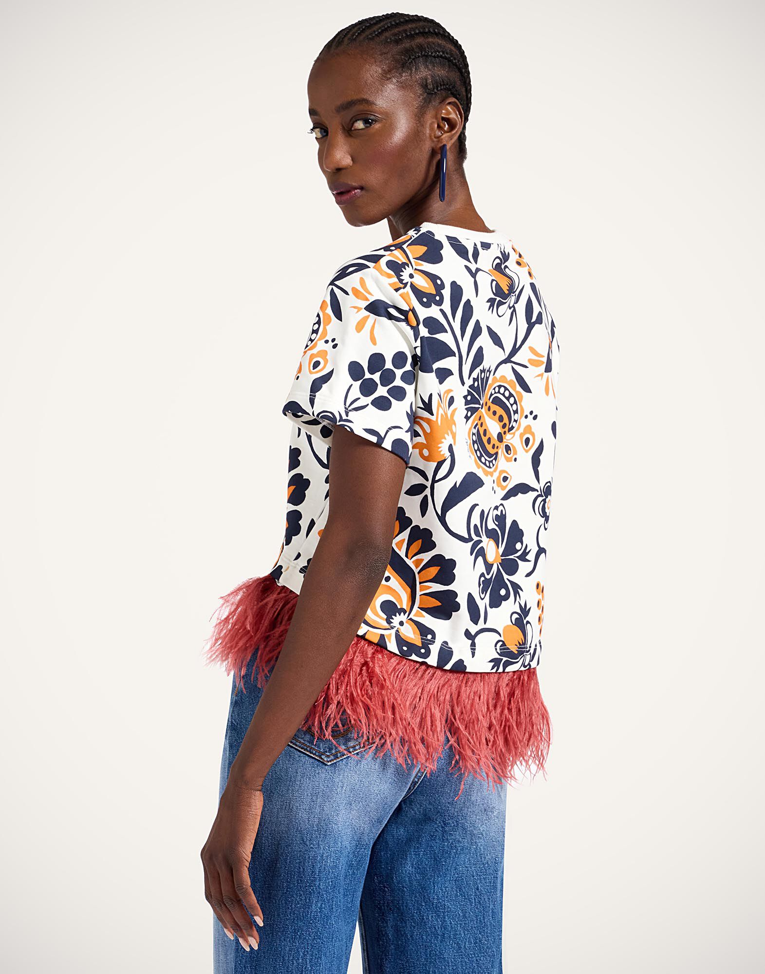 La DoubleJ La Scala Tee Selva White TSH0026JER039SEL06WH01