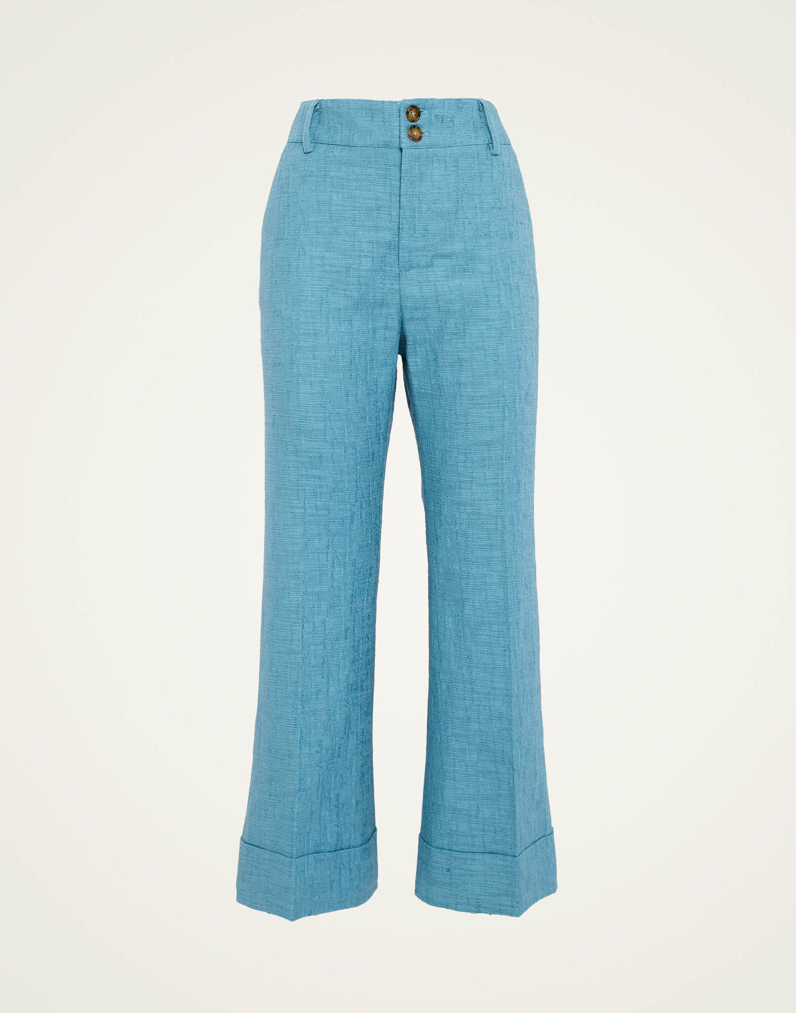 La DoubleJ Hendrix Pants Solid Light Blue TRO0014COT005SOLIDBU01