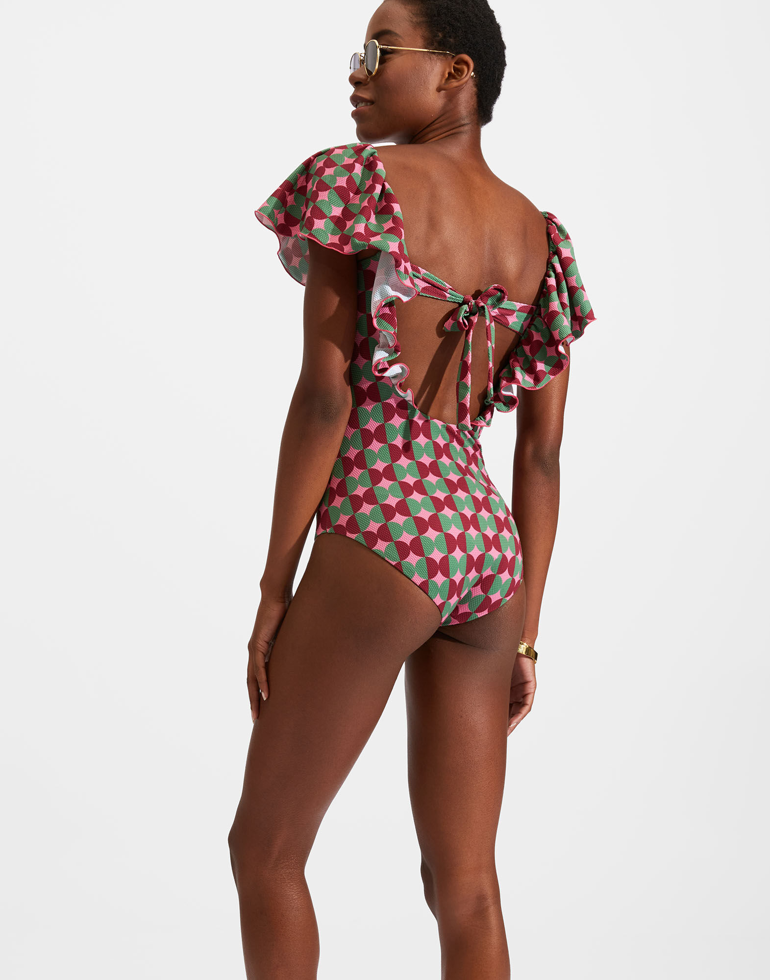 La DoubleJ Scarlett Swimsuit Mezzaluna Pink SWI0034LYC002MEZ0002