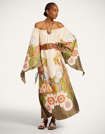 goddess flowy dress La DoubleJ Women's Goddess Dress - Ambrosia Placee Ivory