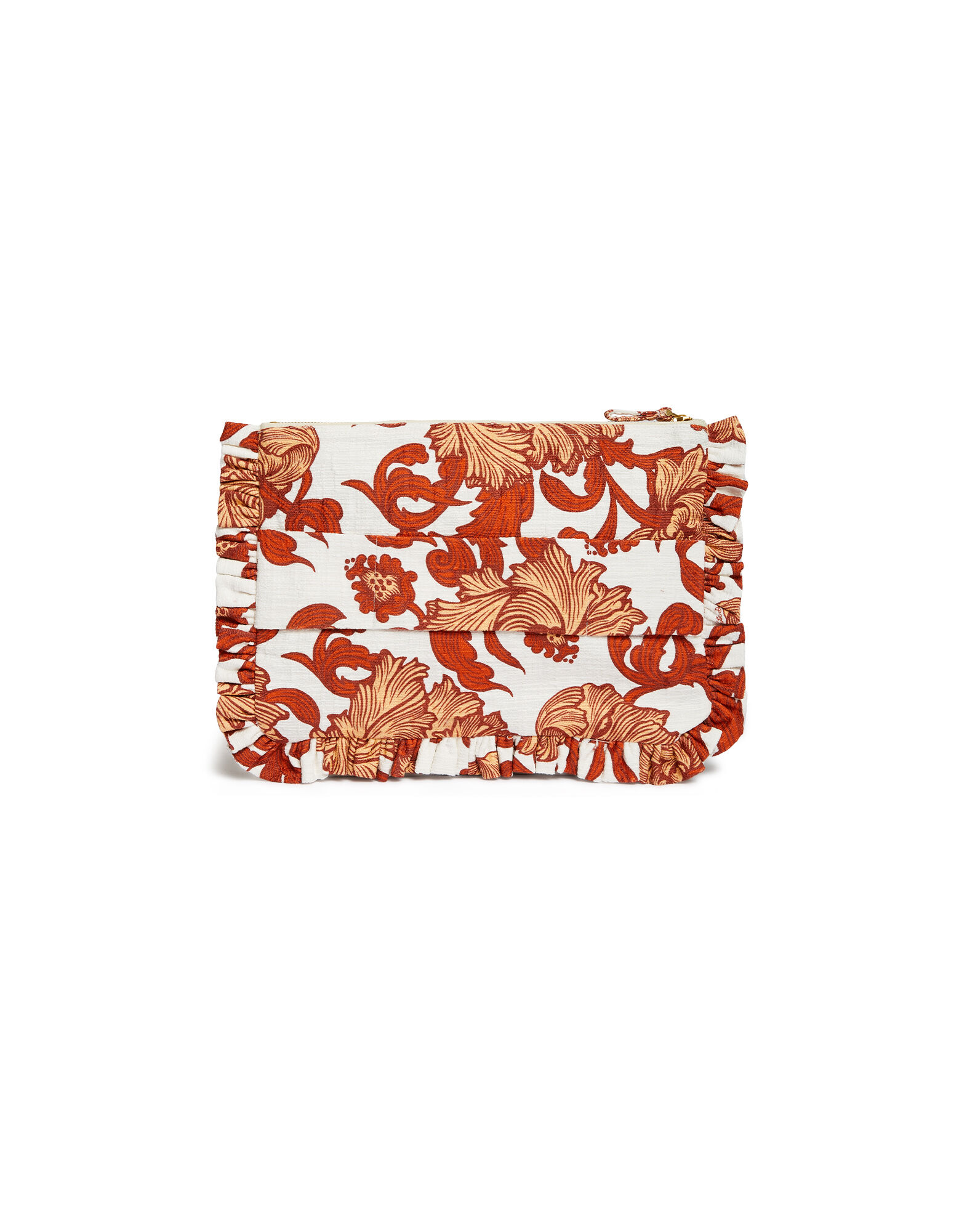 La DoubleJ Hand Pochette Reef White BAG0059COT005REE01WH01