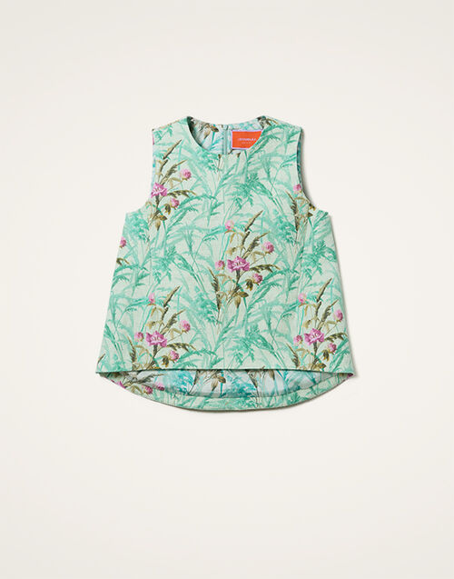 La DoubleJ La Scala Top Heath Mint TOP0016COT005HEA01GR11