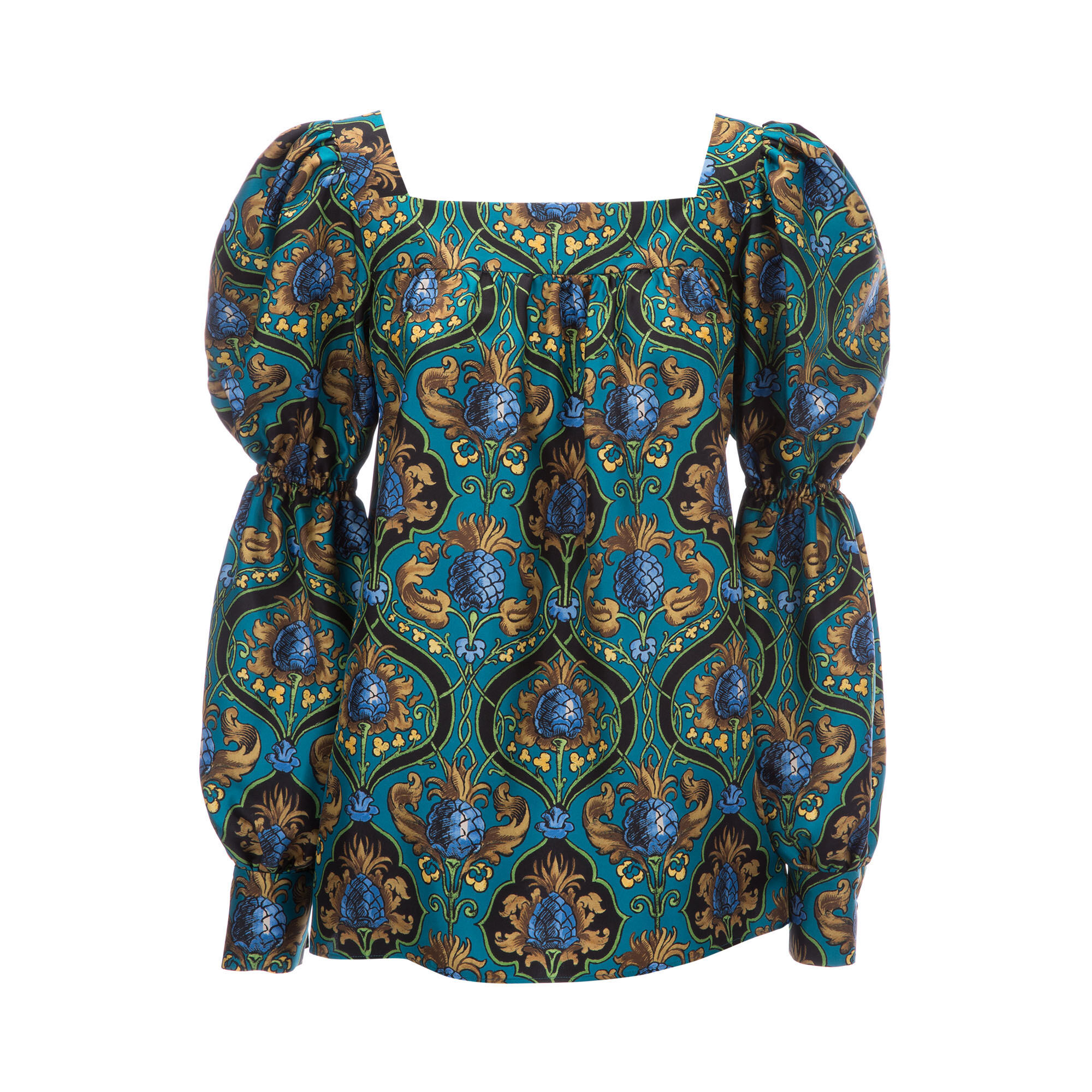 LaDoubleJ Peasant Top Ananas SHI0010SIL001ANA0001