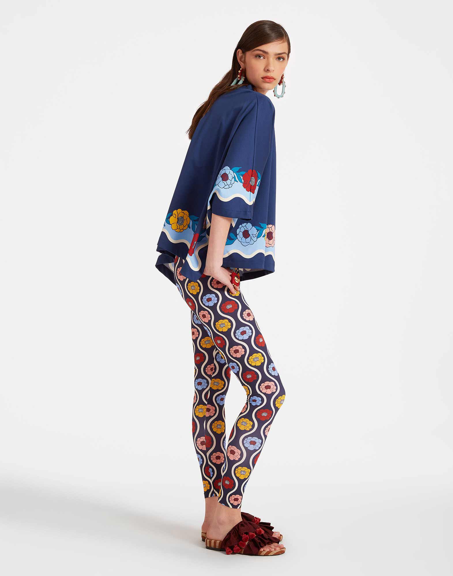 La DoubleJ Leggings Whitsun Mini Blue TRO0013JER005FSK02BU03