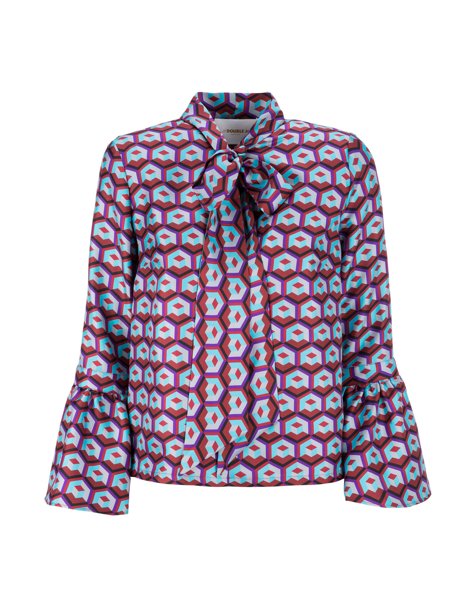 LaDoubleJ Happy Wrist Top Cubi Rossi SHI0011SIL001CUB0001