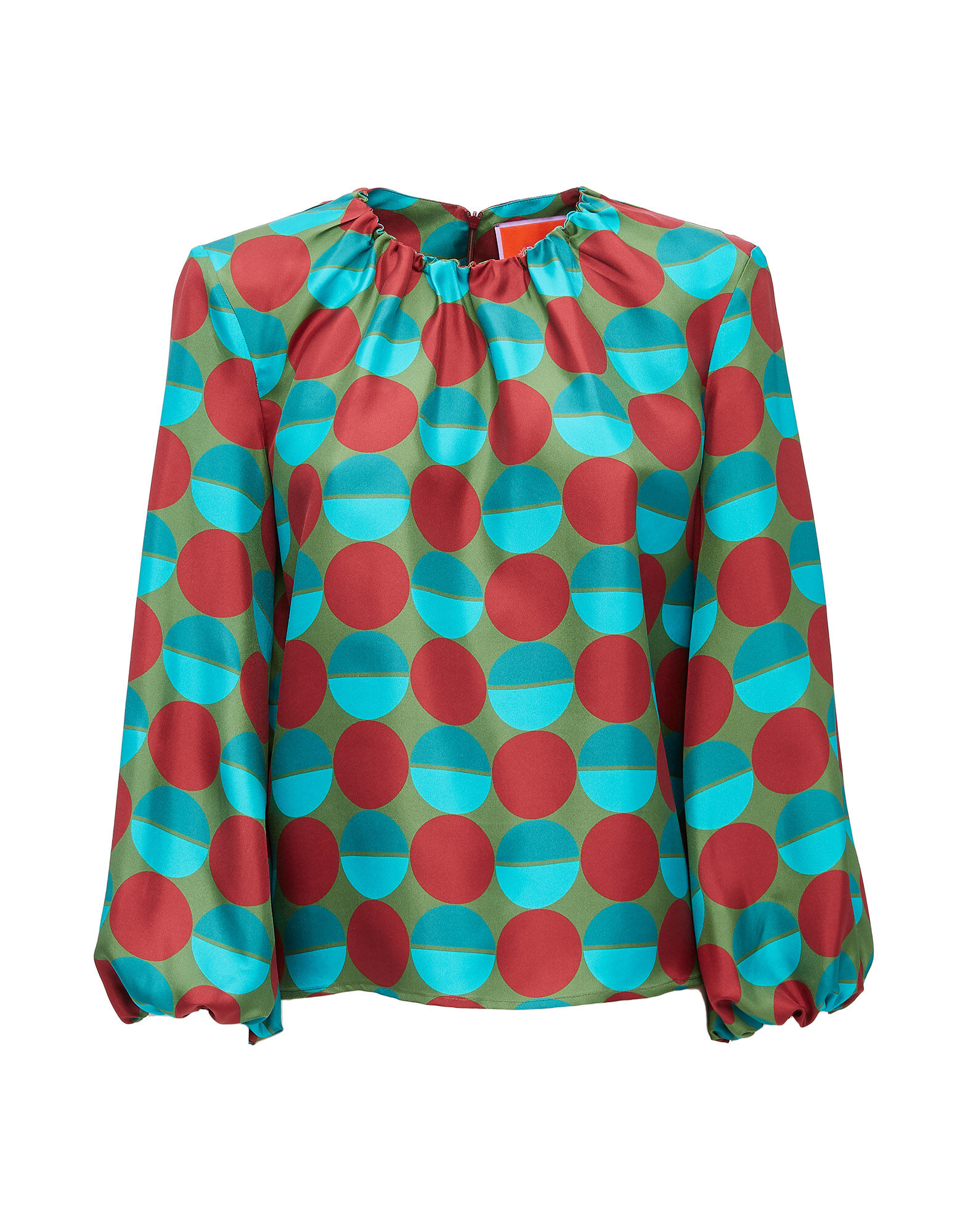 La DoubleJ Charming Top Sfere Grandi Verde TOP0021SIL001SFE0015