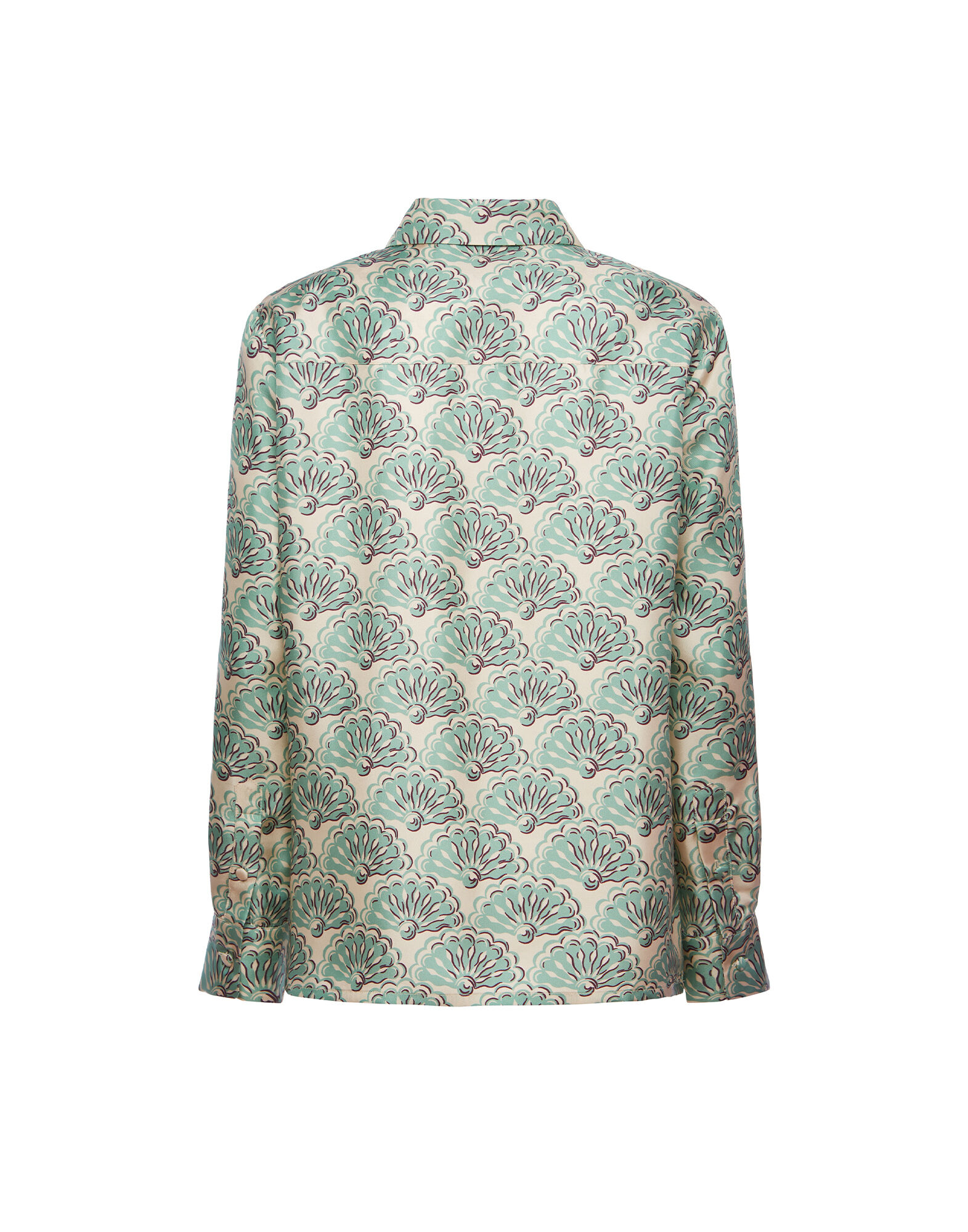 La DoubleJ Boy Shirt Fans Mint SHI0001SIL001FAN01GR11