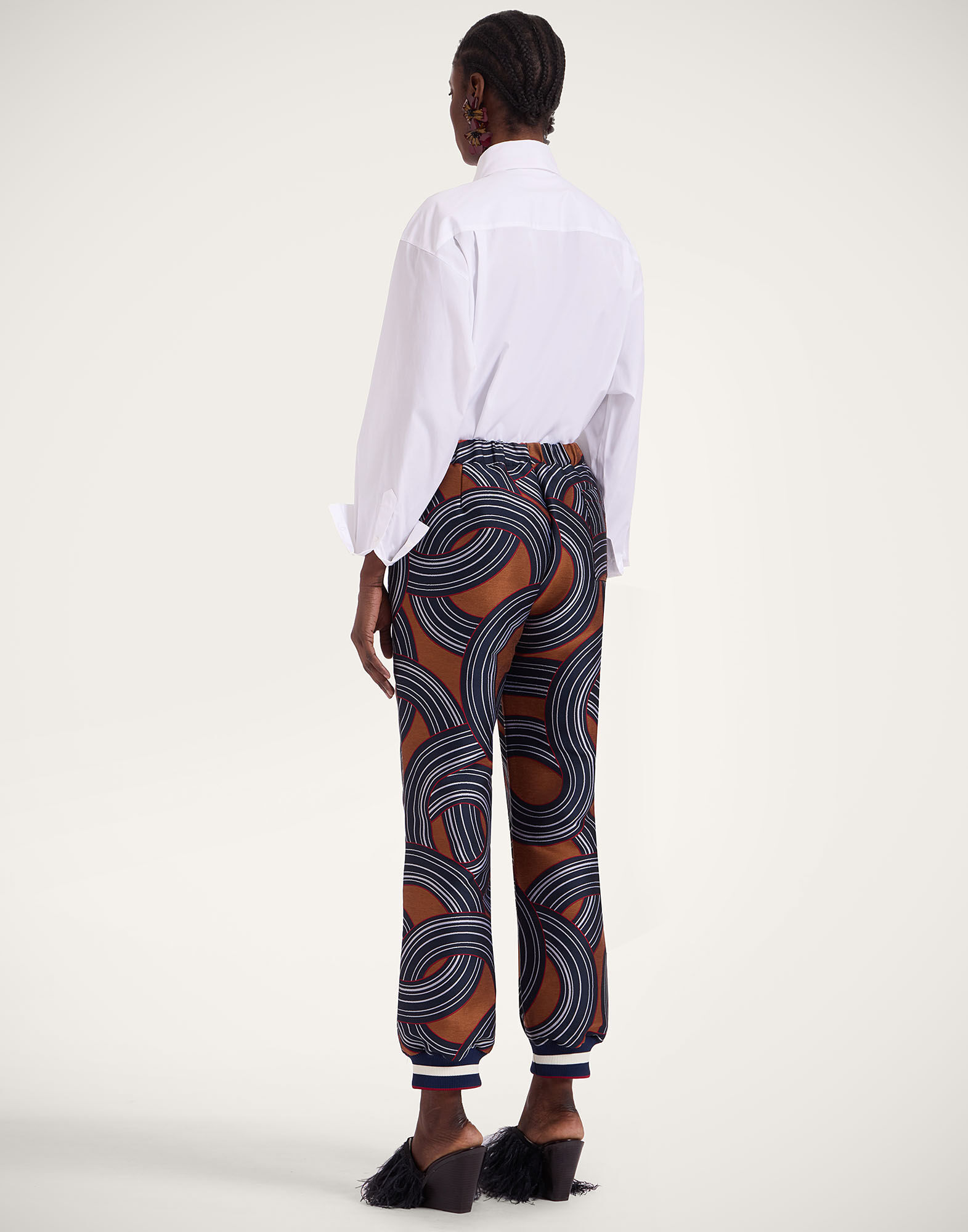 La DoubleJ Jones Jogger Montecarlo Blue TRO0143JCQ097MTC02BU03