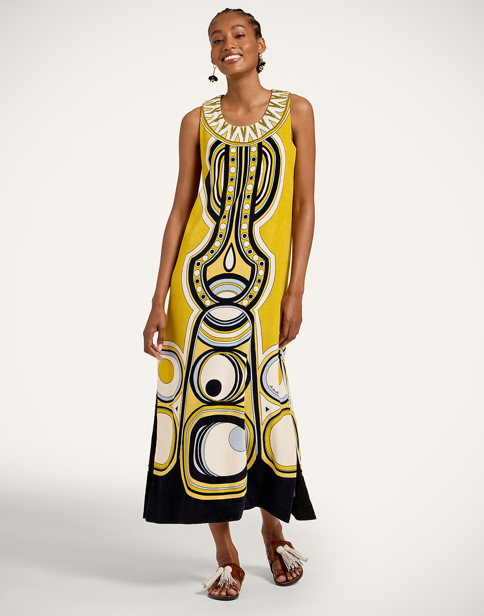 La DoubleJ Totem Dress Sanctuary Plac&eacute;e Gold DRE1082JER084SAC02YE05