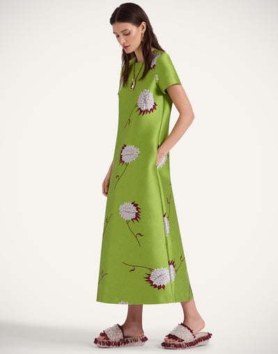 Swing Dress in Derby Lime for Women | La DoubleJ US Swing Dress in Derby Lime for Women | La DoubleJ US