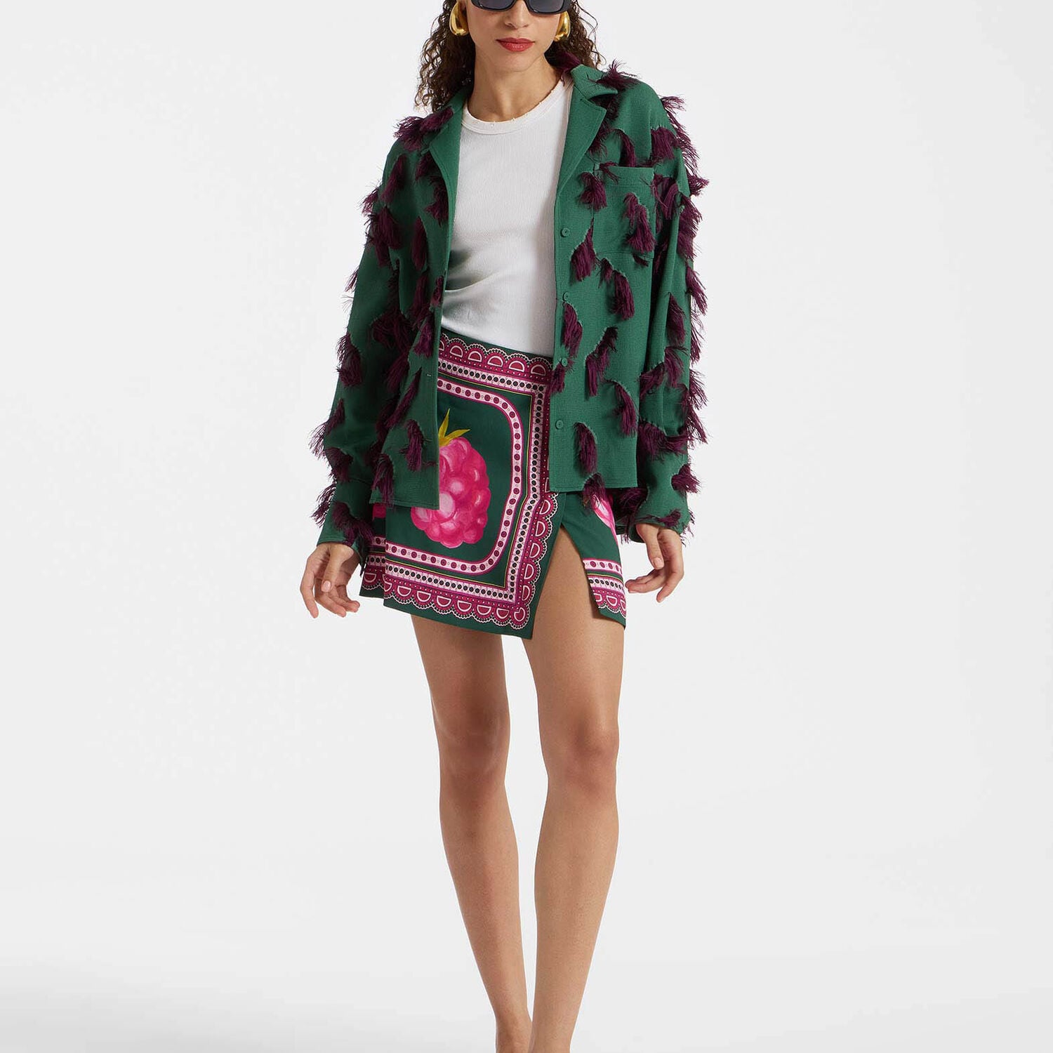 La Double J Foulard Mini Skirt