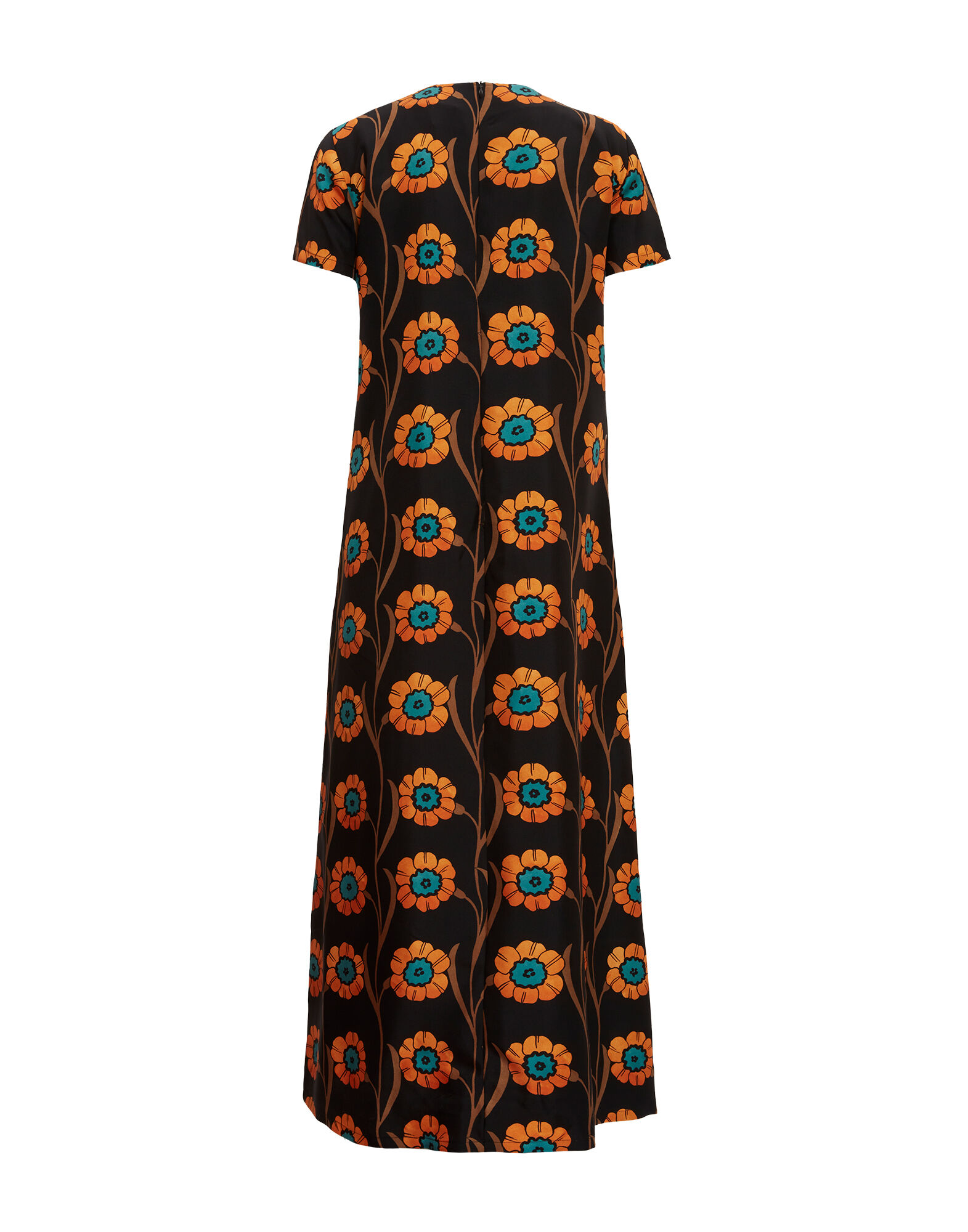 La DoubleJ Swing Dress Daisychain Black DRE0001SIL001ROP01BL01