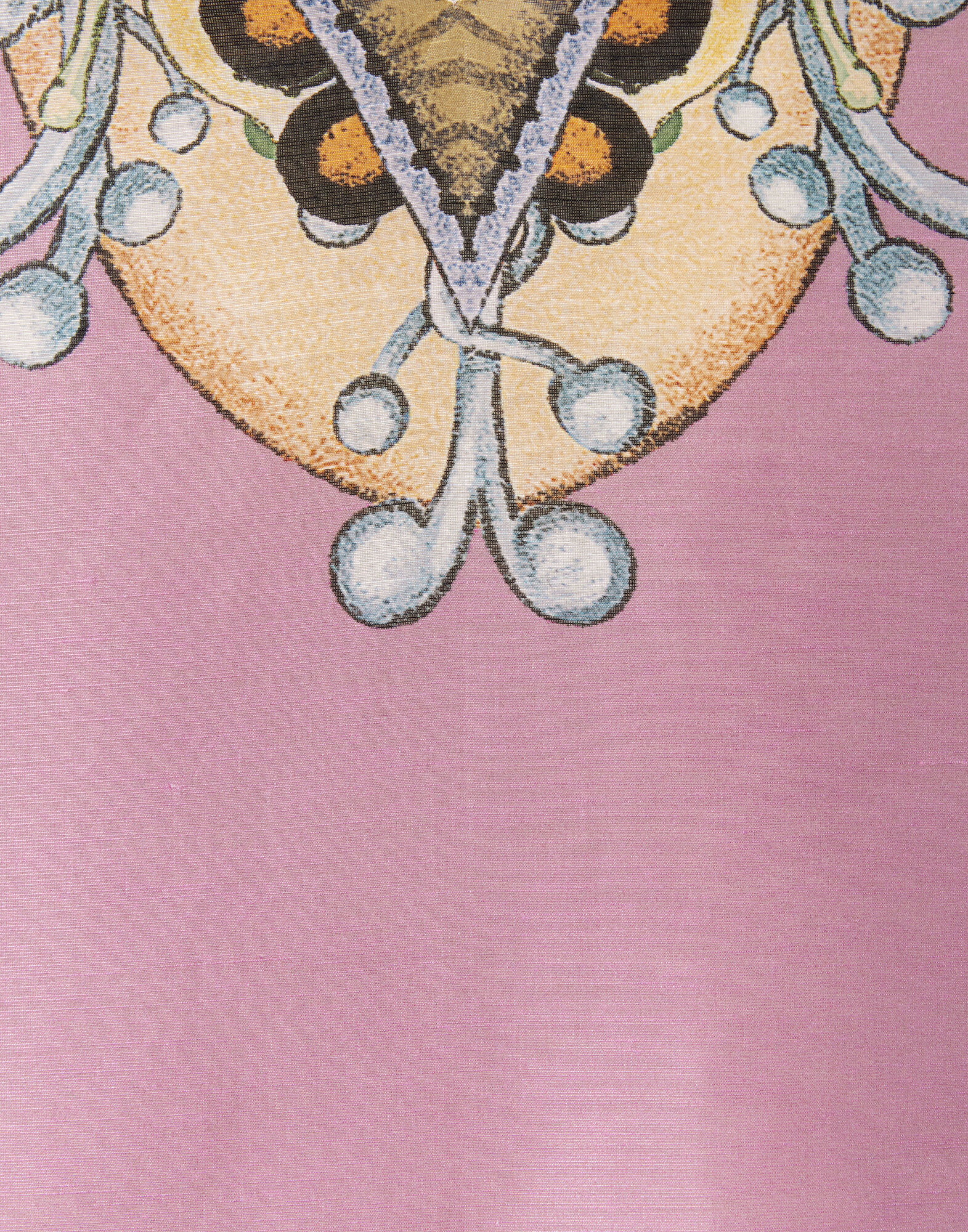 La DoubleJ V-Neck Scala Top Nucleus Plac&eacute;e Dusty Pink TOP0167LIN010NUC06PI10