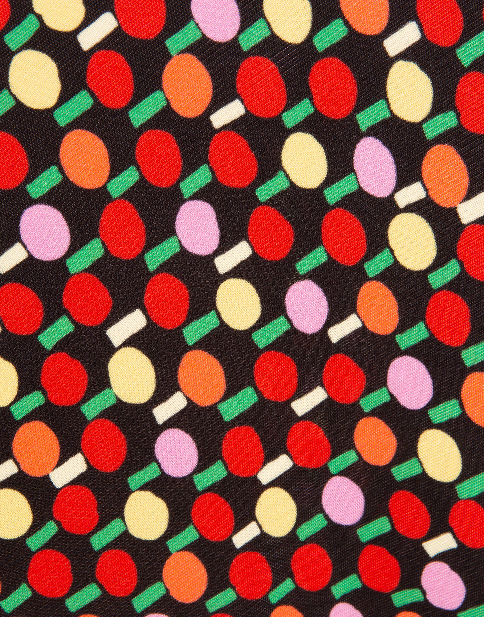 LaDoubleJ Hand Pochette Ping Pong Multicolor BAG0002NYL001PIN0003