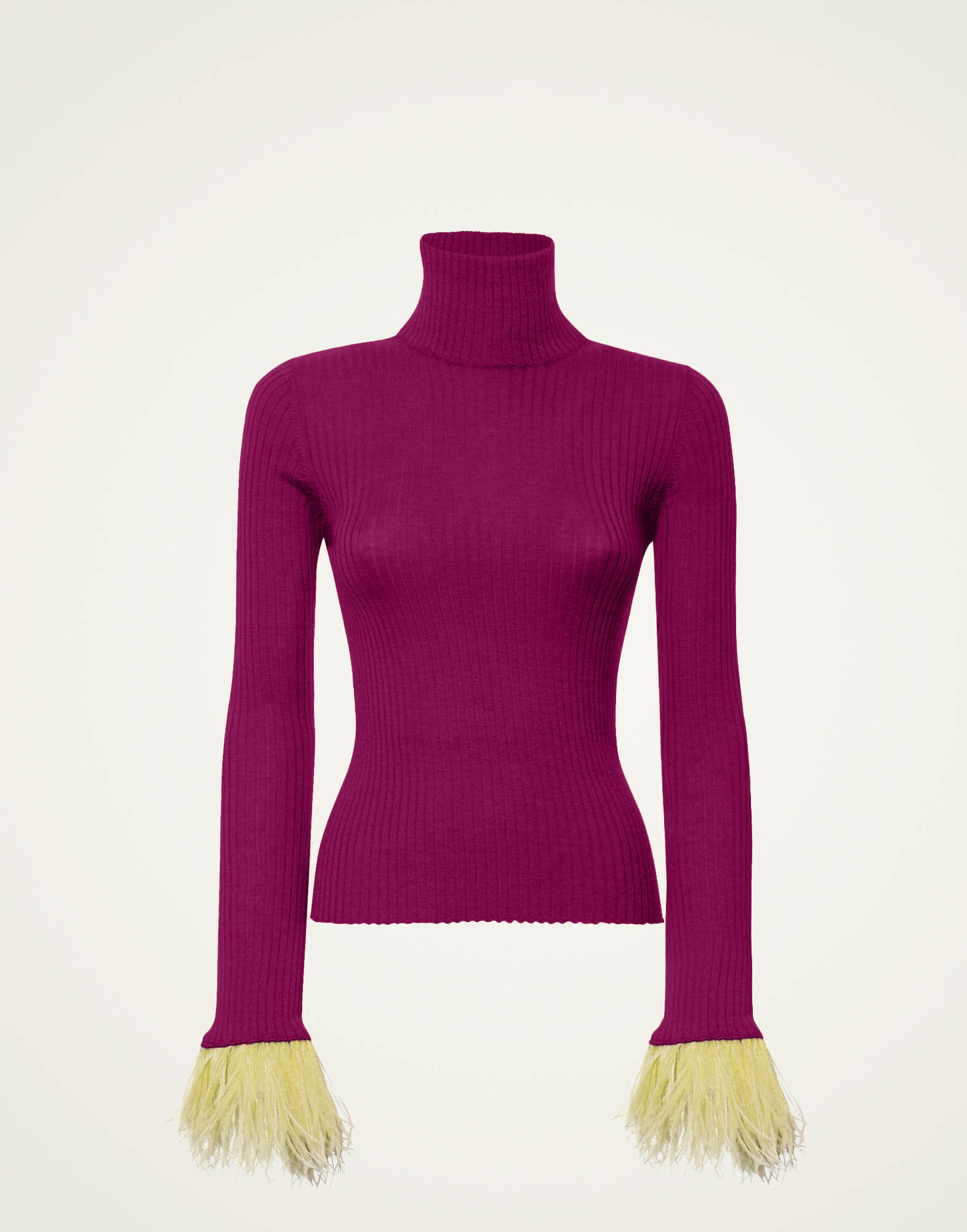 La DoubleJ High Kick Top Purple PUL0167KNI100VA218PU01