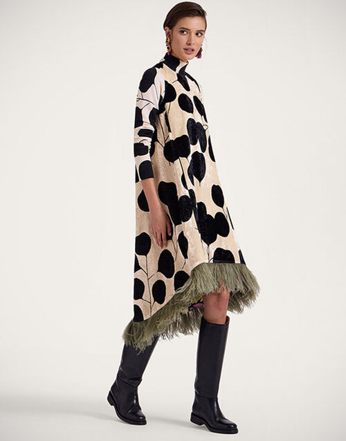 La DoubleJ La Scala High Dress Lunaria Light Pink DRE0211VEL016RIA01PI02