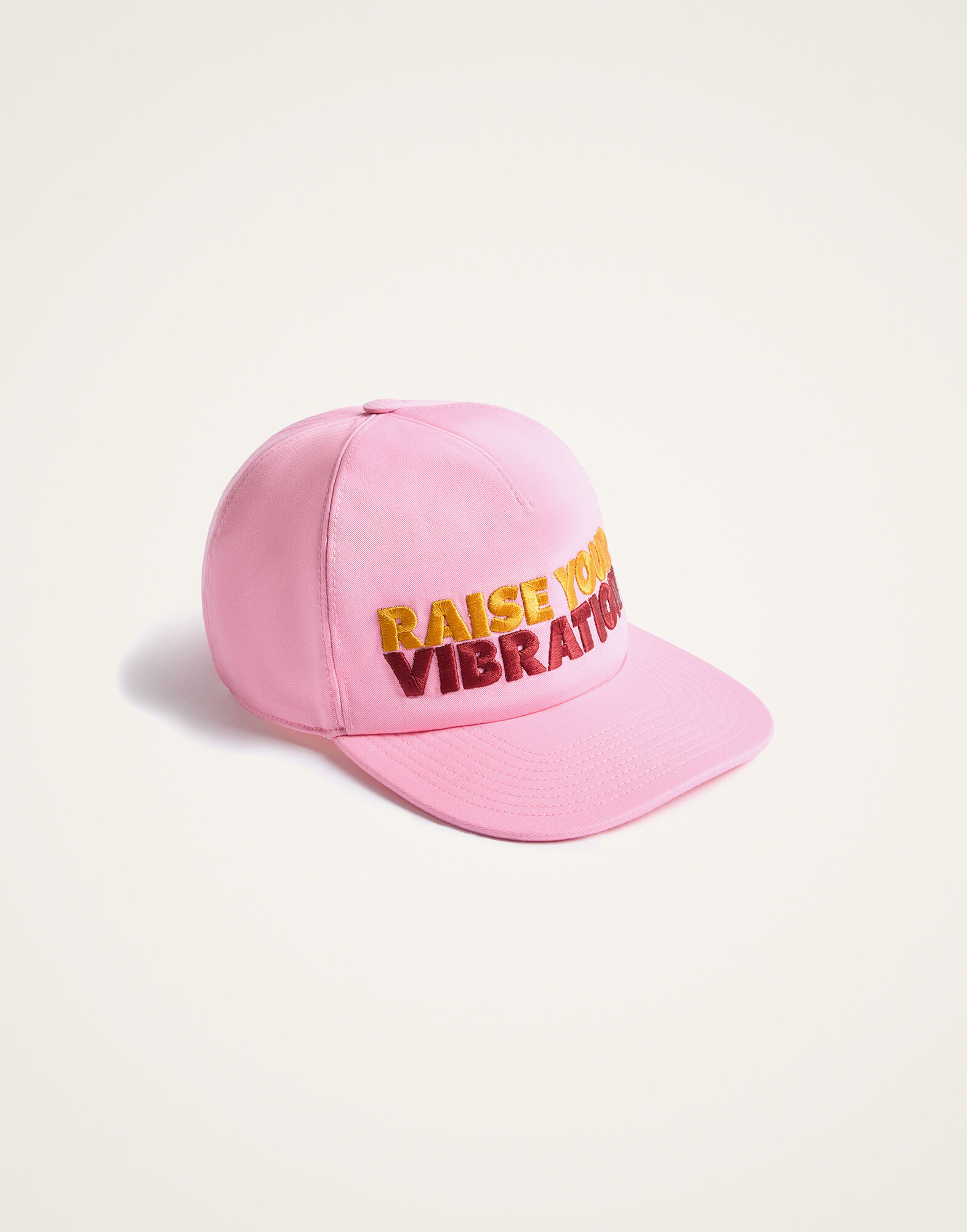 La DoubleJ Milano Cap Raise Your Vibration Pink HAT0033COT026SOE08PI01