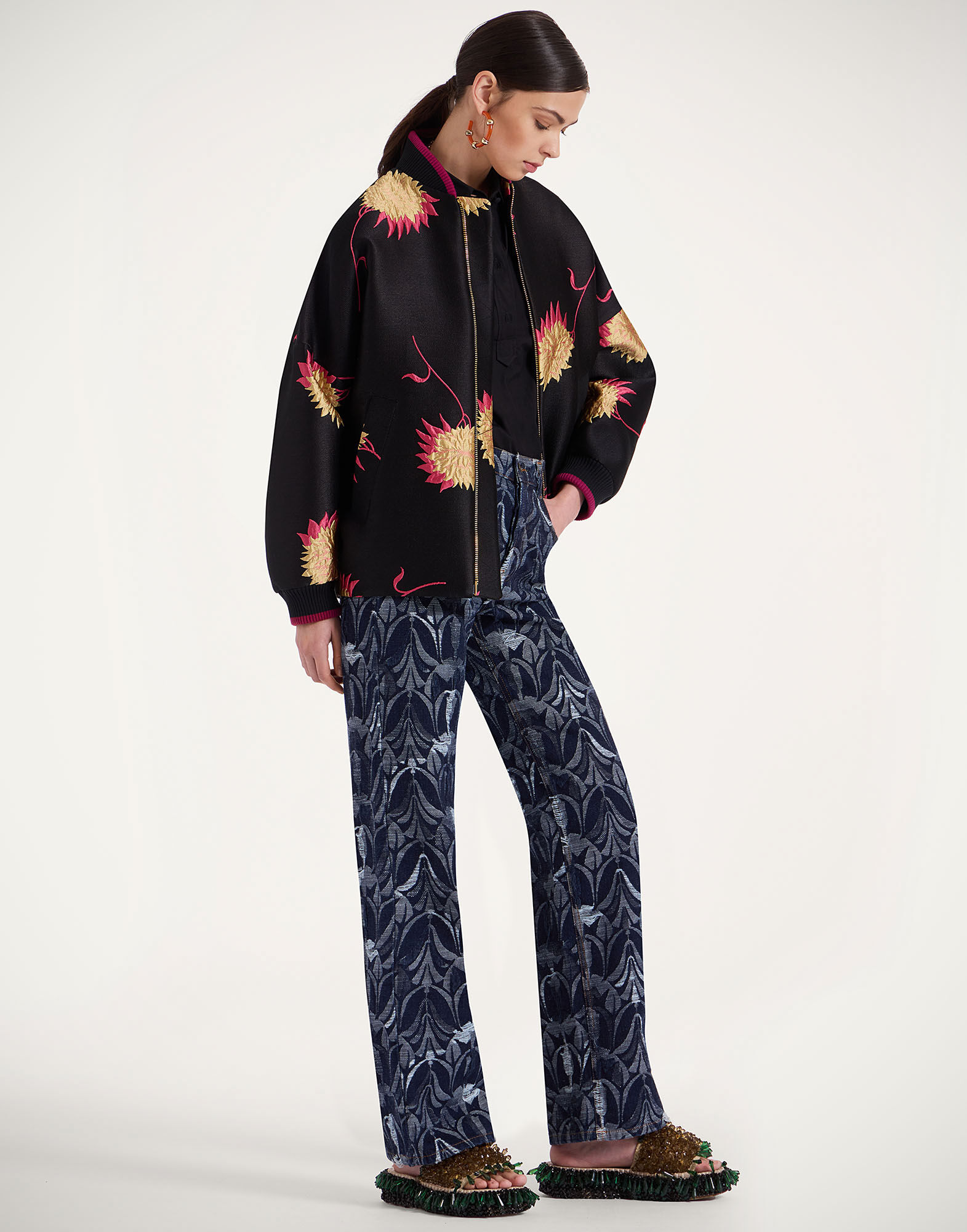 La DoubleJ Better Than Your Boyfriend's Jeans Papyrus Navy TRO0091DEN007PAY03BU06