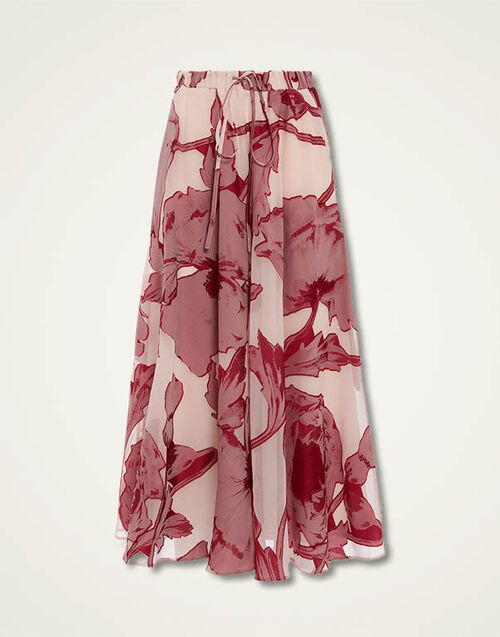 La DoubleJ Drawstring Skirt Sylph Fil Coup&eacute; Pink SKI0098FCP007SYL02PI01