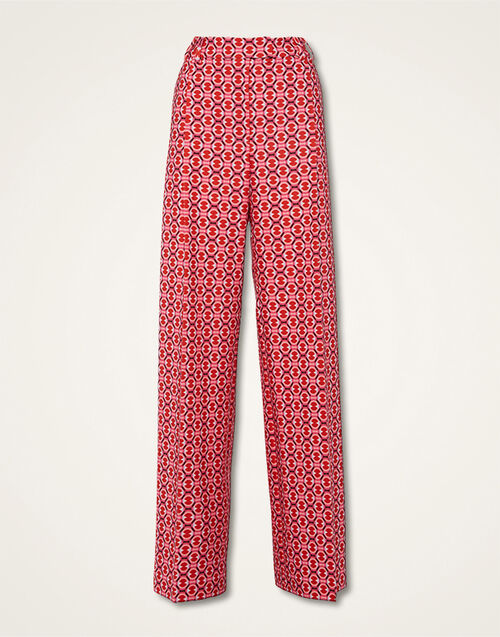 La DoubleJ Loose Pants Sugar Rush Red TRO0113JER034SUG01RE01