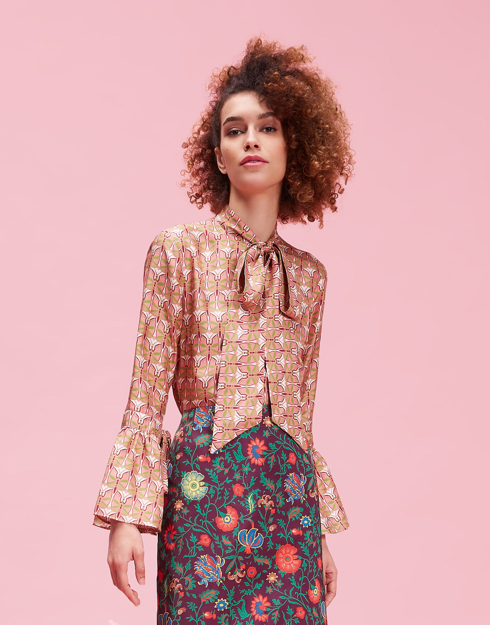 LaDoubleJ Happy Wrist Top Libellule Rosa SHI0011SIL001LIB0004