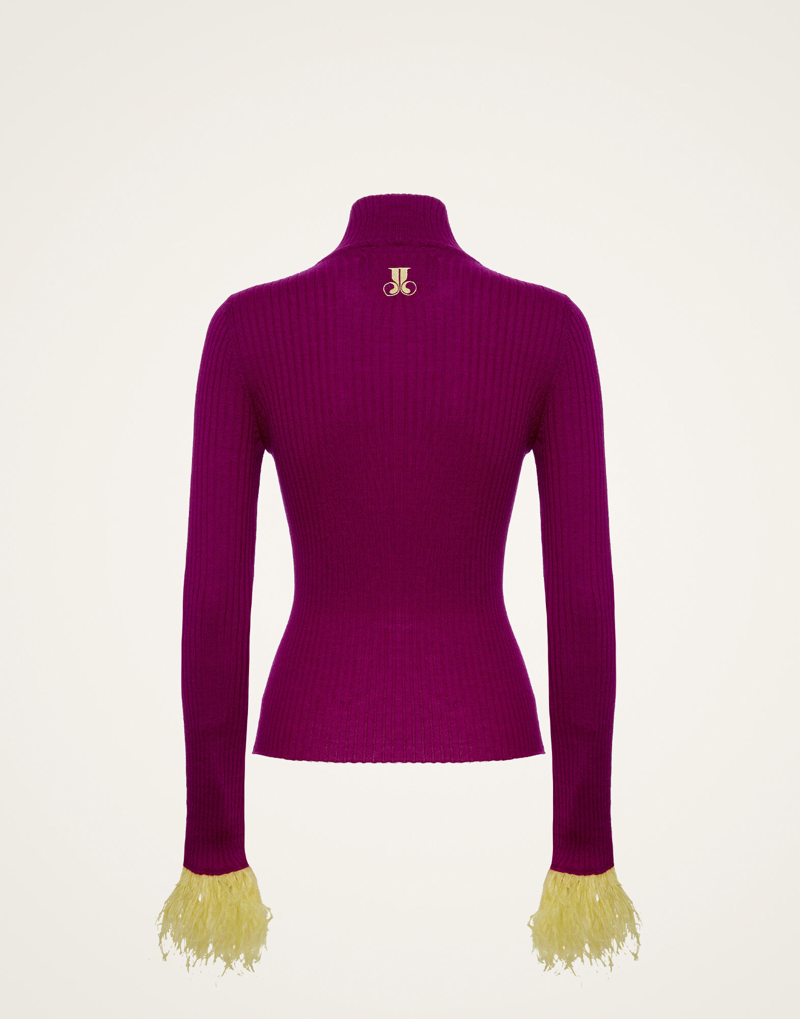 La DoubleJ High Kick Top Purple PUL0167KNI100VA218PU01