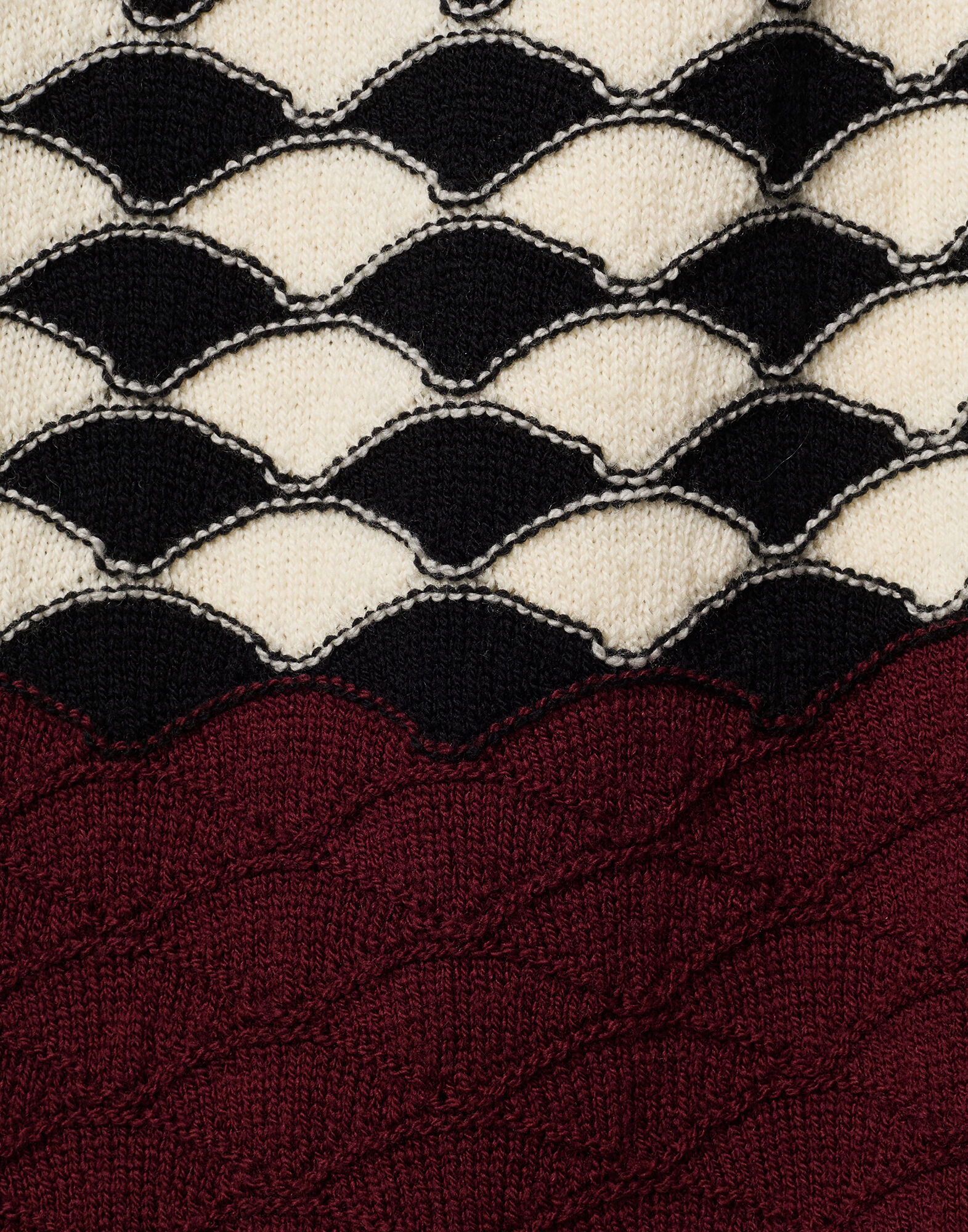 La DoubleJ Lounge Pants Multicolor Black & White TRO0160KNI155VA351BL03