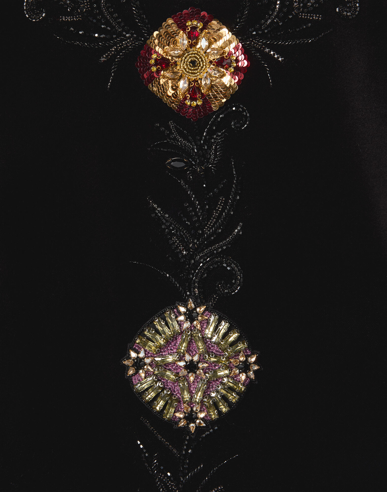 La DoubleJ Mini Swing Dress Solid Black DRE0976VEL011SOLIDBL01