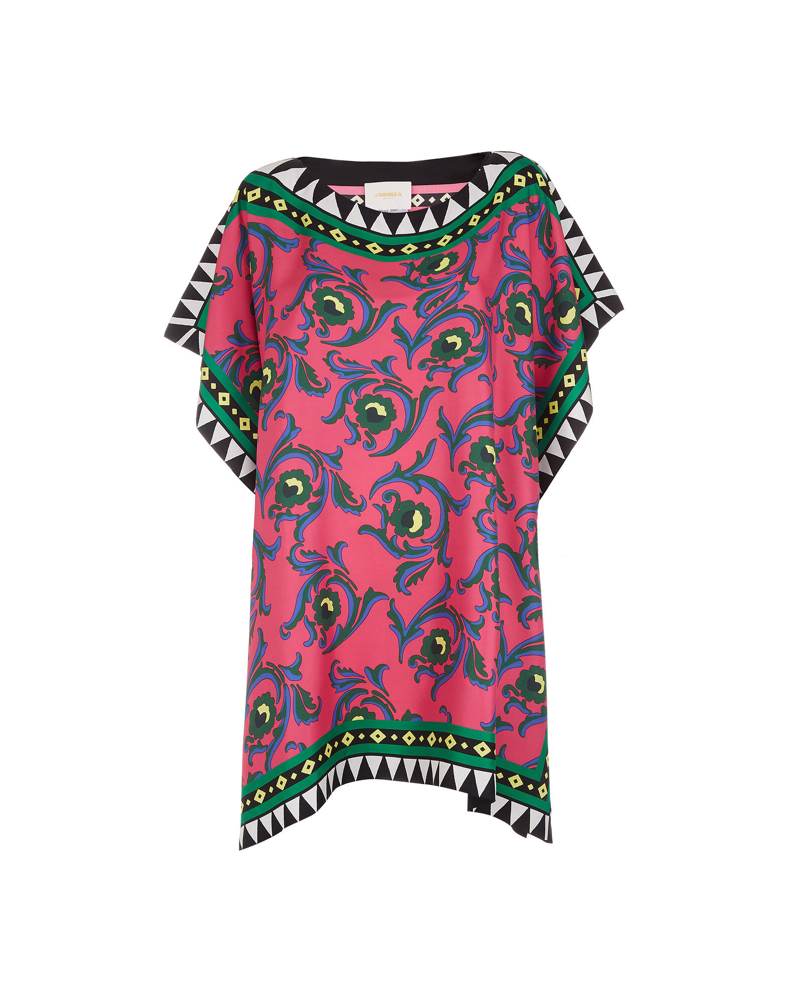 LaDoubleJ Scarf Dress Cartwheel Fuxia DRE0223SIL006CRW0003