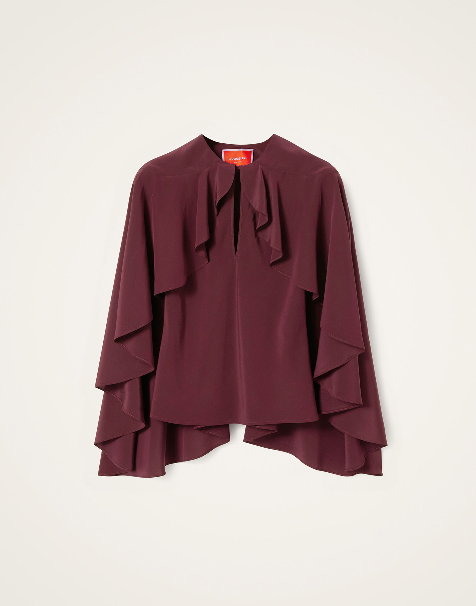 La DoubleJ Magic Top Solid Burgundy TOP0162CRE001SOLIDRE07