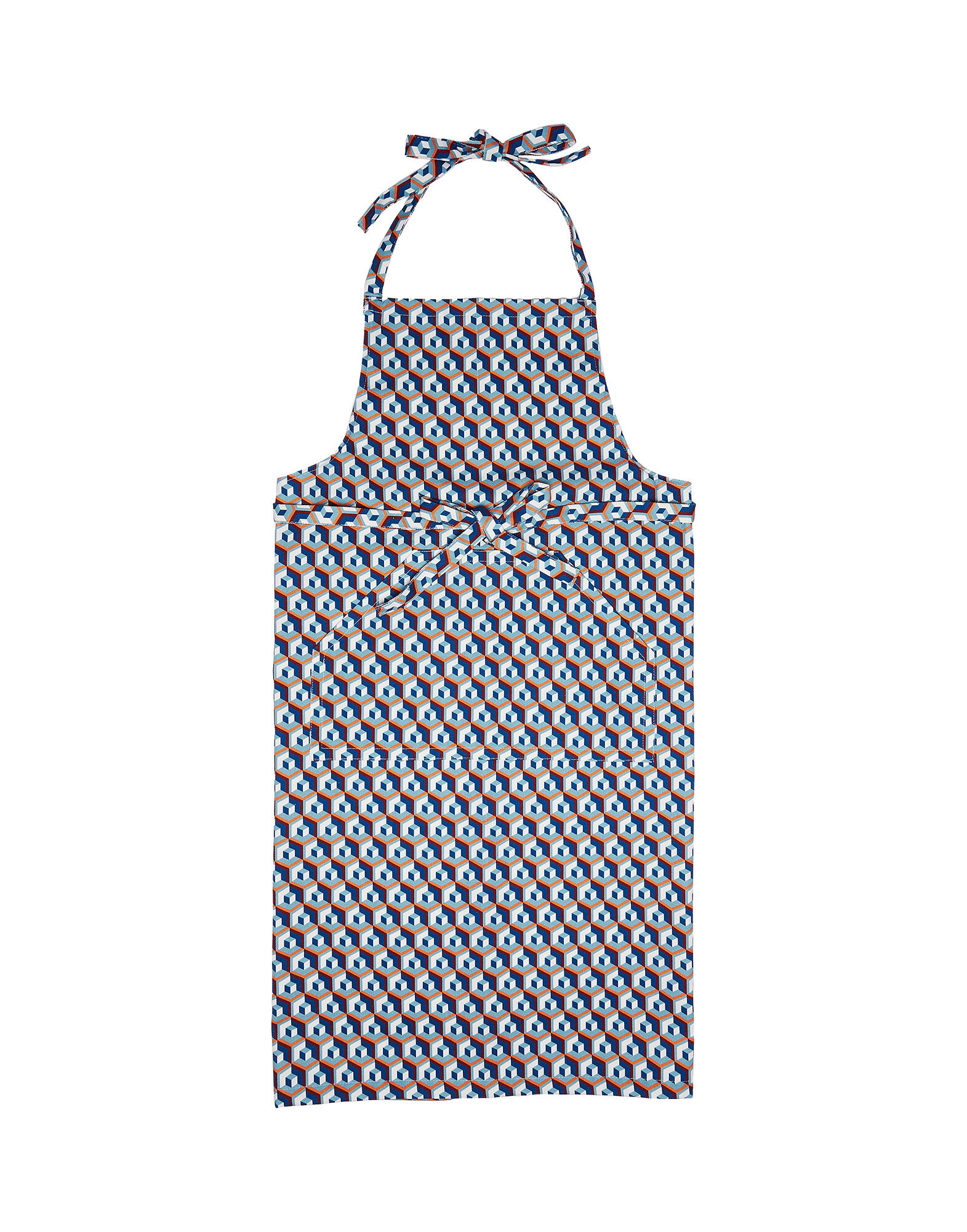 La DoubleJ Apron Cubi Blu APR0001COT018CUB0004