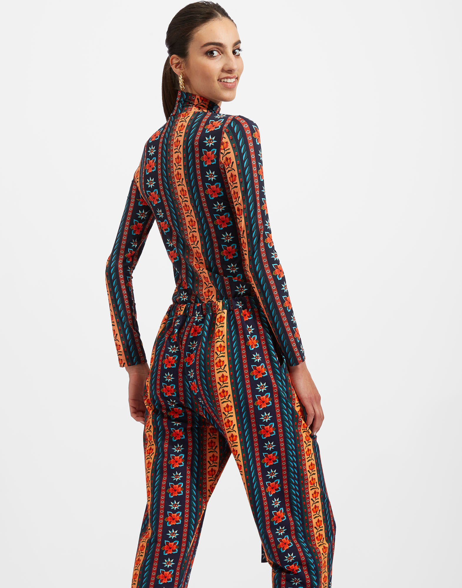 La DoubleJ Turtleneck Strisce SHI0030JER005STR0001