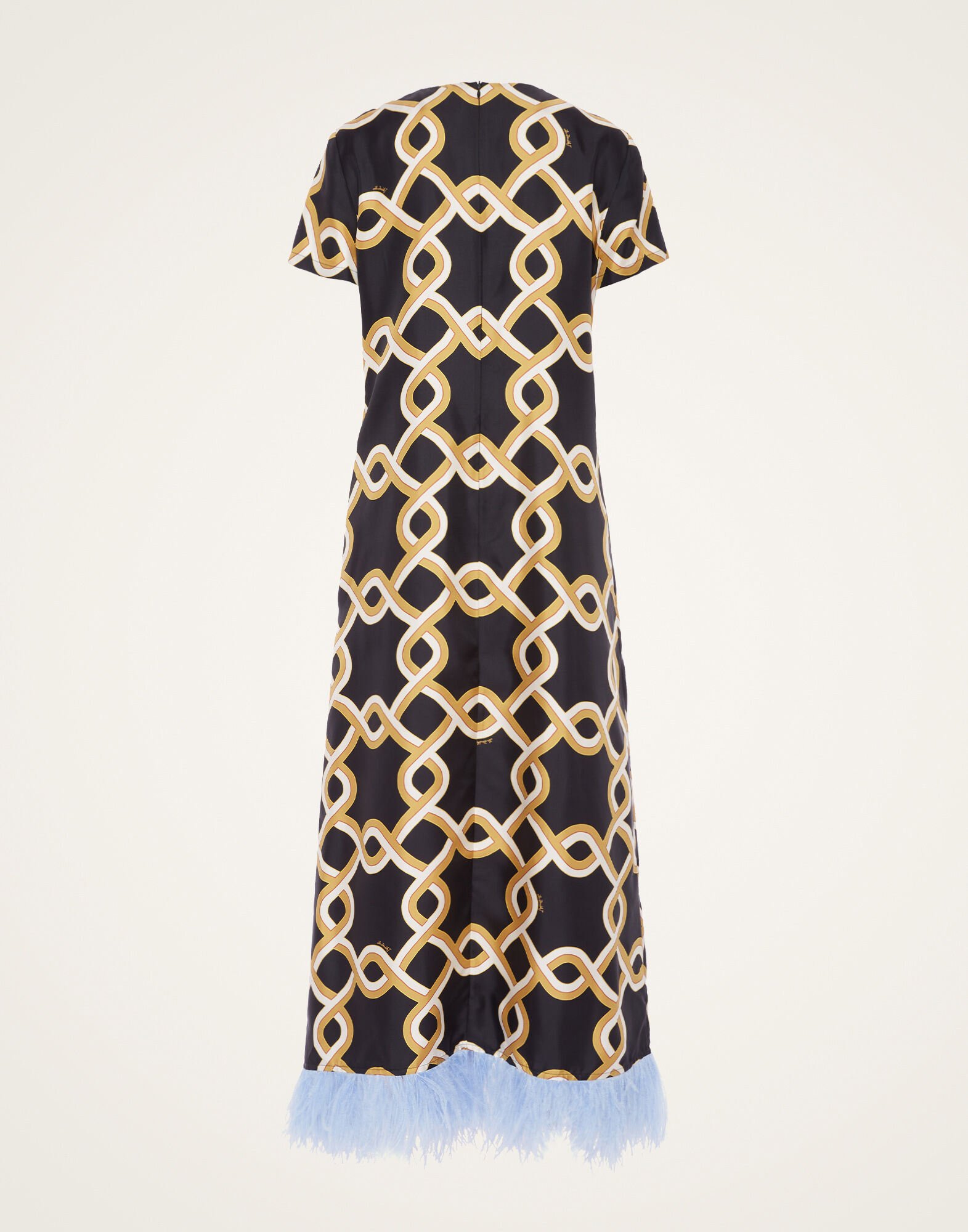 La DoubleJ Swing Dress Tackle Black DRE0316SIL001TAC01BL01