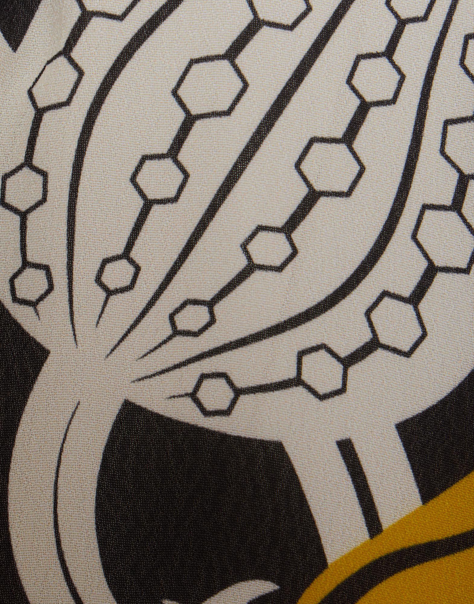 La DoubleJ Cerere Blouse Melograno Black & White SHI0120VIS019MEL01BL03