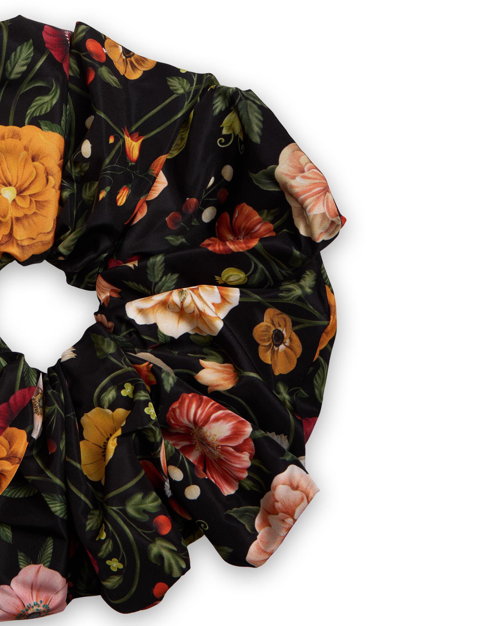 La DoubleJ Giga Scrunchie Botticelli Black SCR0003FAI004CEL01BL01