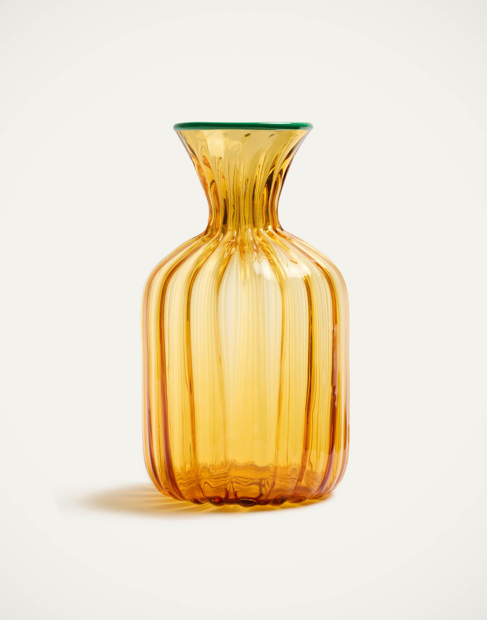 La DoubleJ Murano Carafe Solid Amber CAR0007MUR001SOLIDYE10