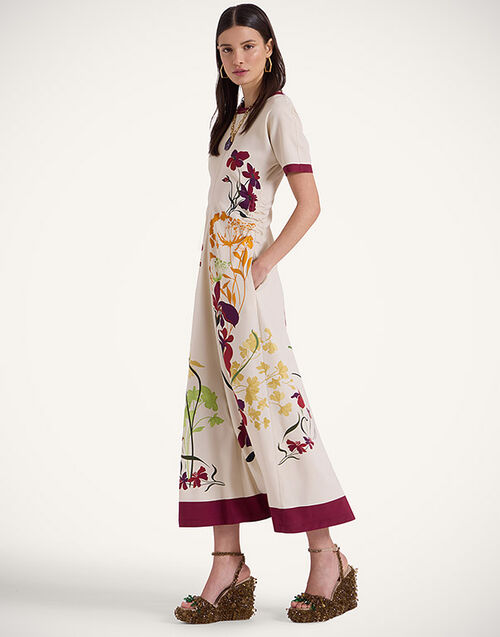 La DoubleJ Angelica Dress Corsage Placée Ivory DRE0379VIS011CRS01WH04