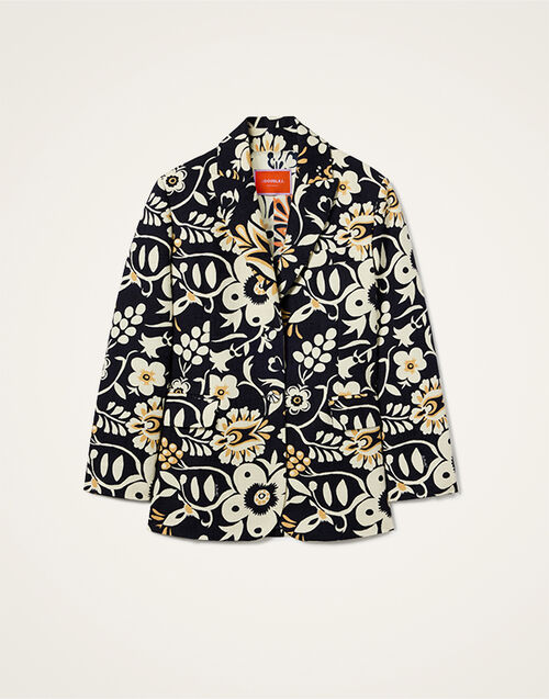 La DoubleJ Jones Jacket Selva Blue JAC0106COT005SEL06BU03